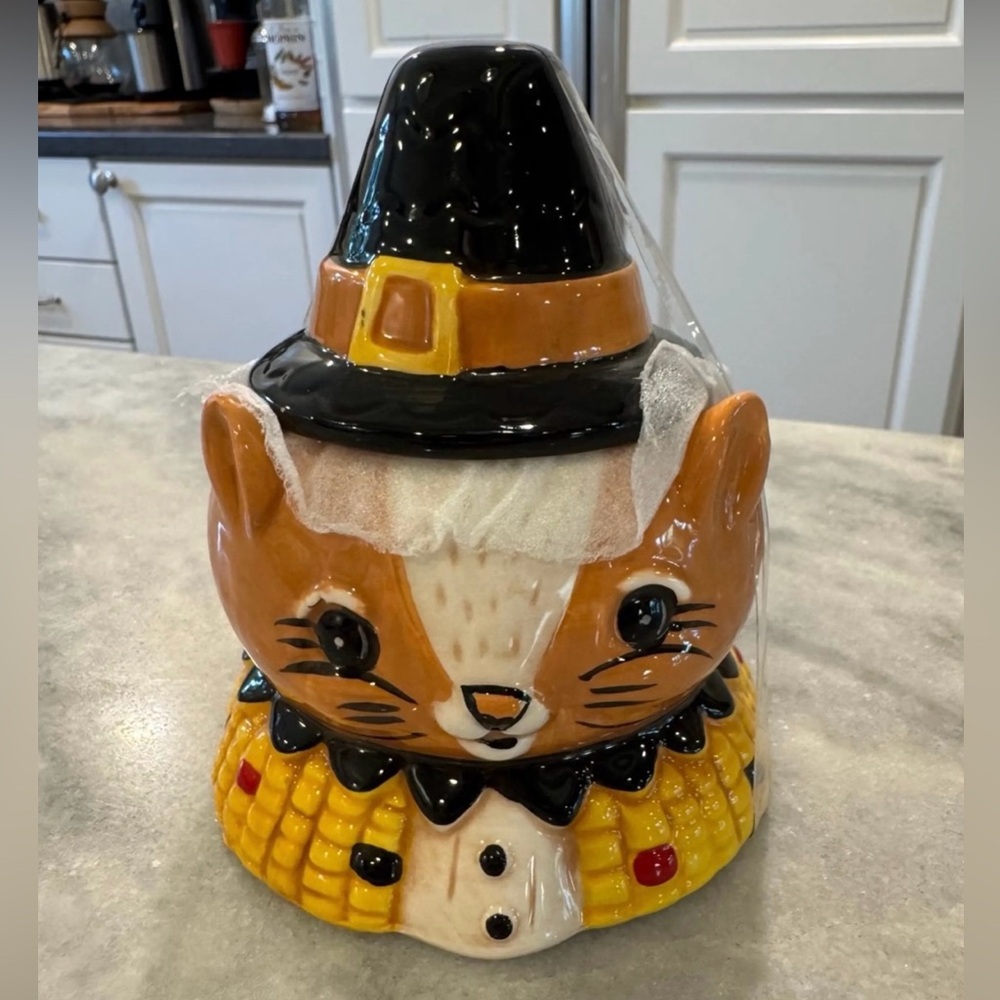 {BNWT} 🇺🇸 JOHANNA PARKER Ceramic Squirrel Trinket or Candy Dish. 2025